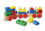 Wooden Stacking Train